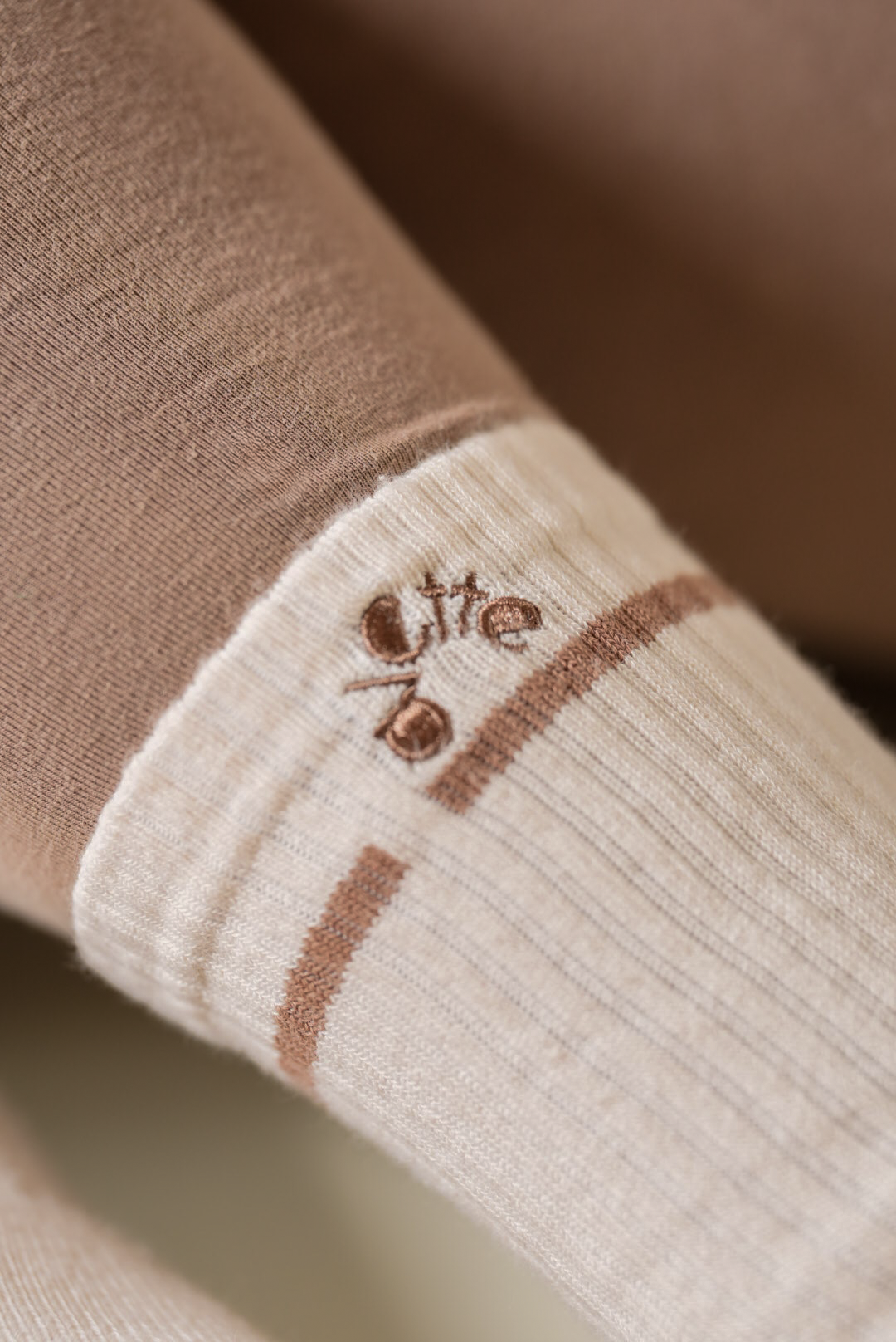 Non slip socks - Oat Latte