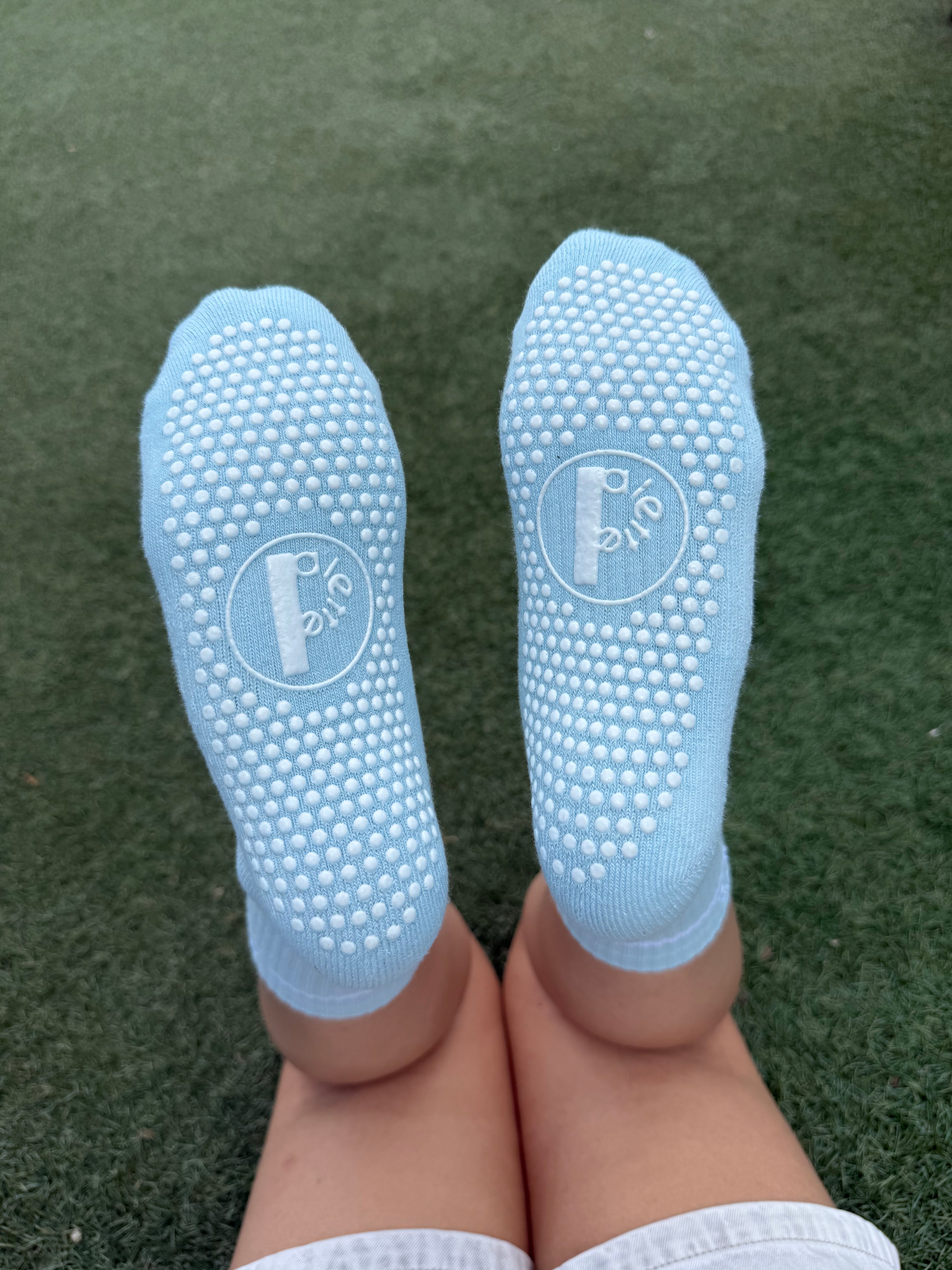 Non slip socks - Sky Mist